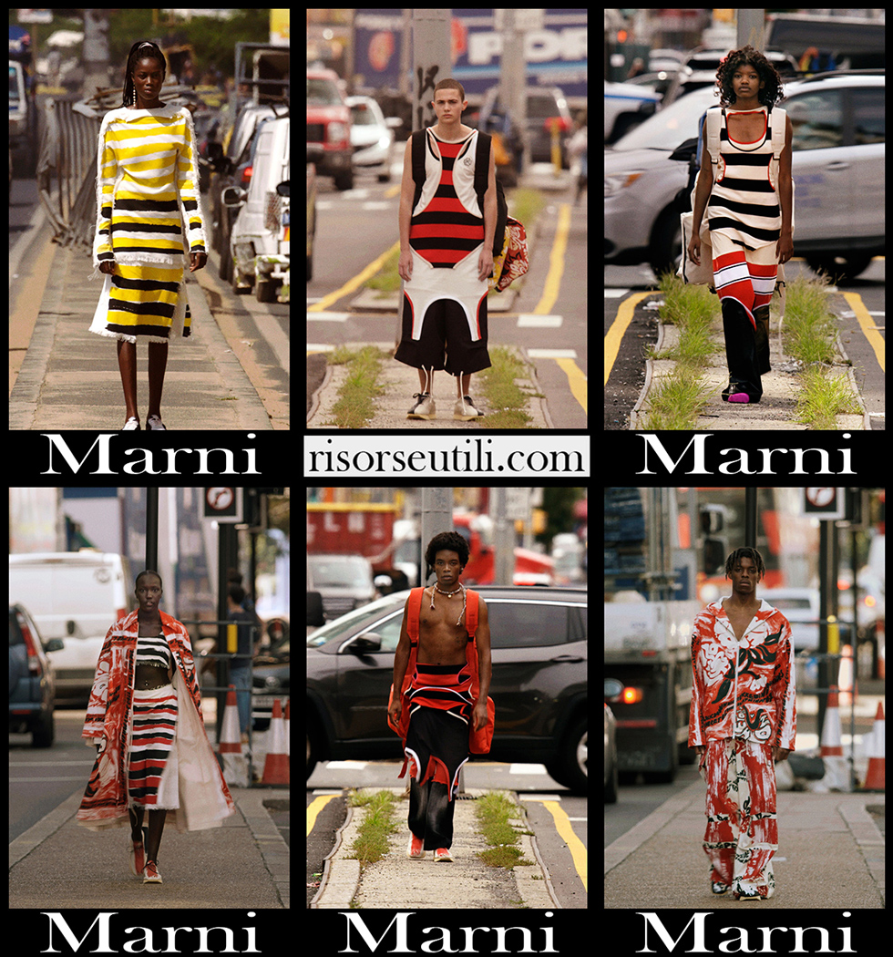 Marni spring summer 2021 fashion collection Marni spring summer 2021 fashion collection