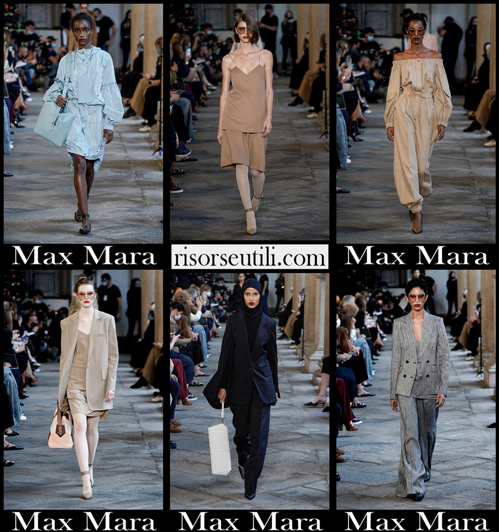 Max Mara spring summer 2021 fashion collection womens