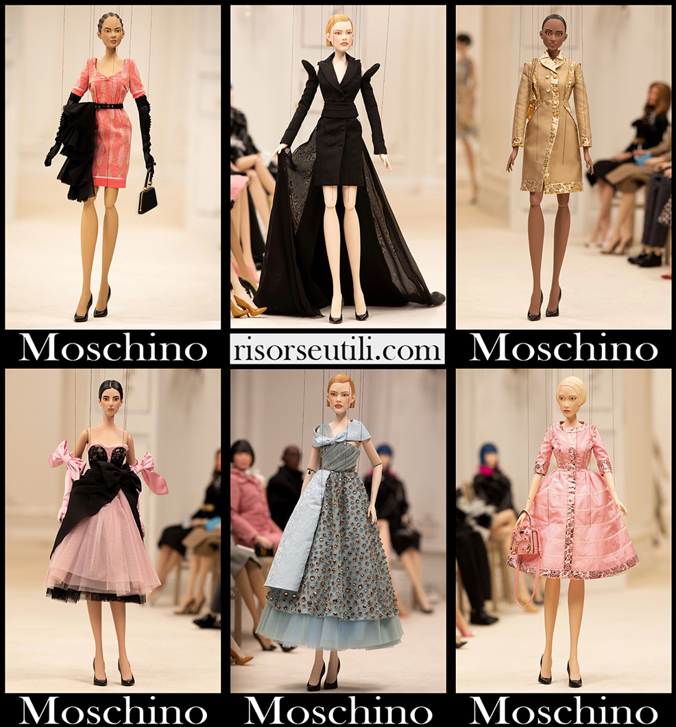 Moschino spring summer 2021 fashion collection womens