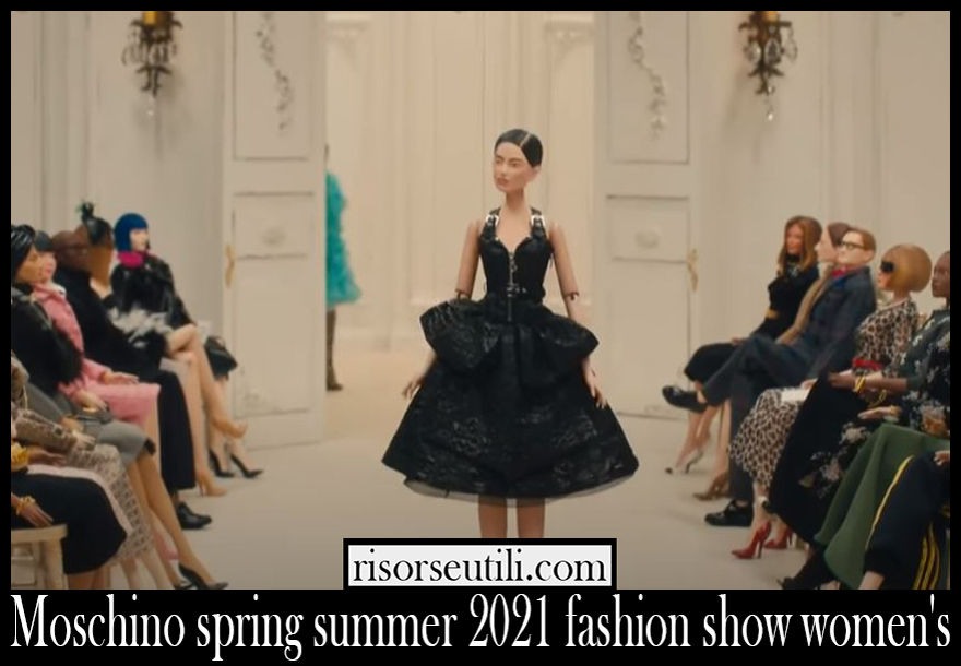 Moschino spring summer 2021 fashion show womens