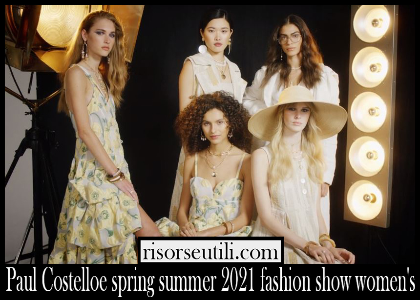 Paul Costelloe spring summer 2021 fashion show womens