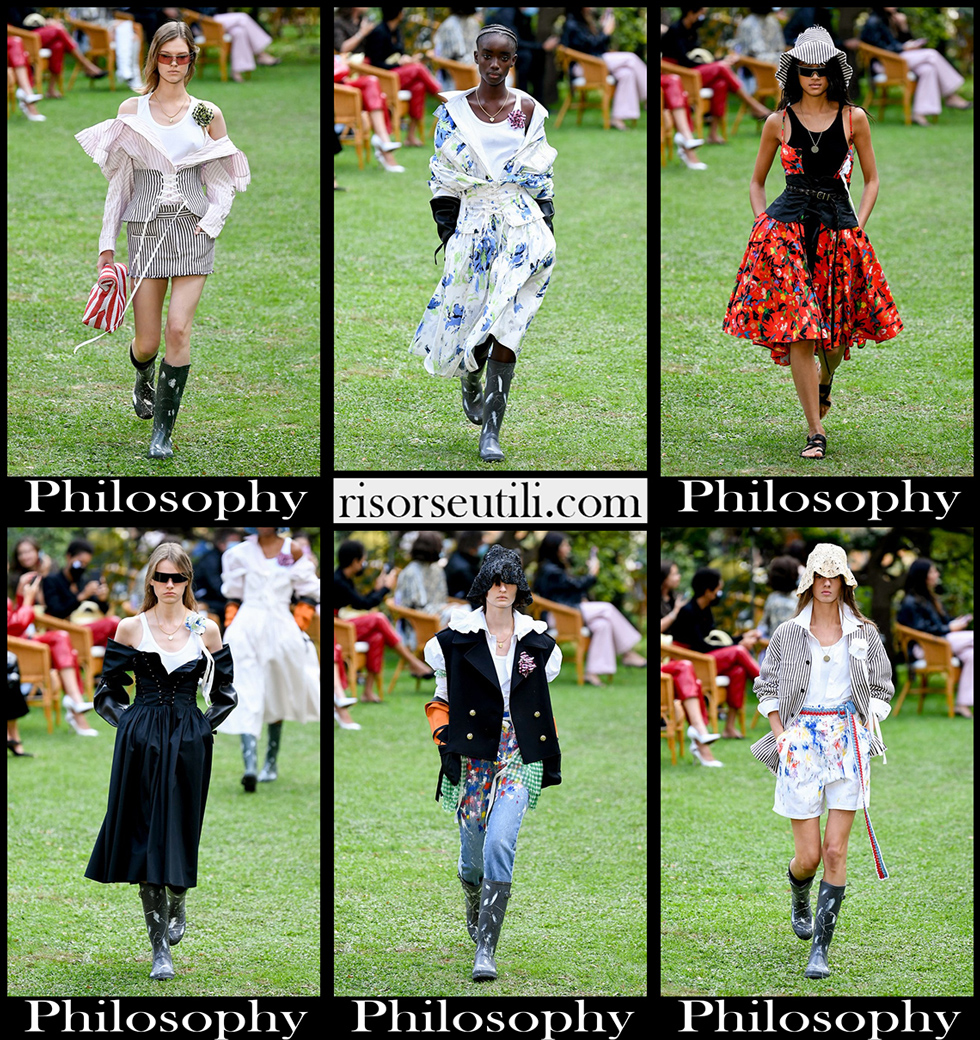 Philosophy spring summer 2021 fashion collection womens