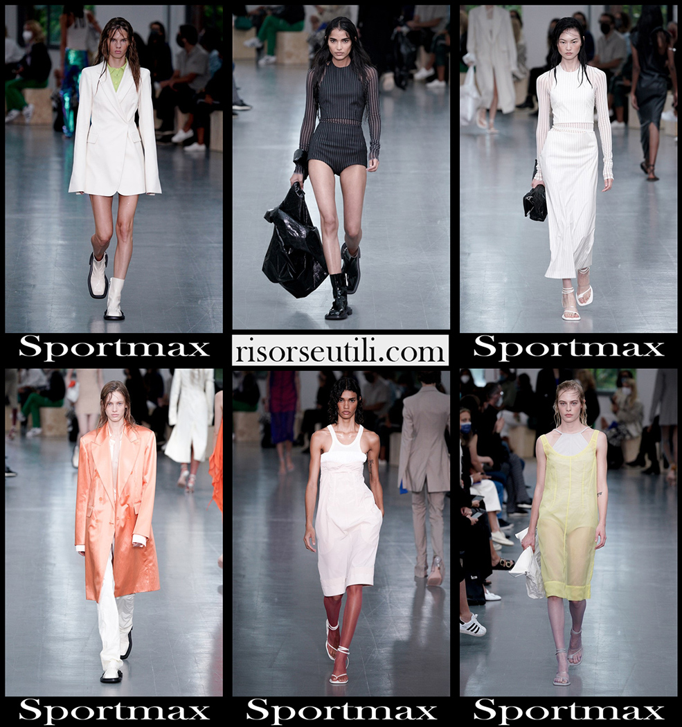 Sportmax spring summer 2021 fashion collection womens