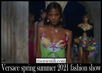 Versace spring summer 2021 fashion show women’s