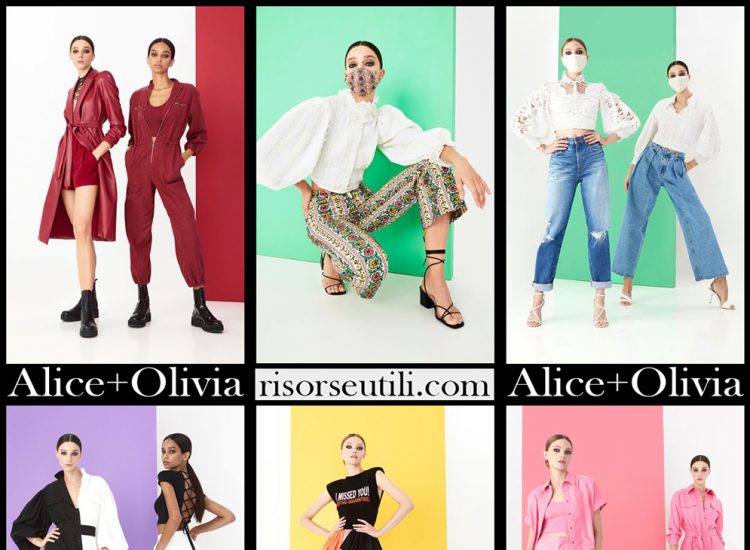 Alice Olivia spring summer 2021 fashion collection womens