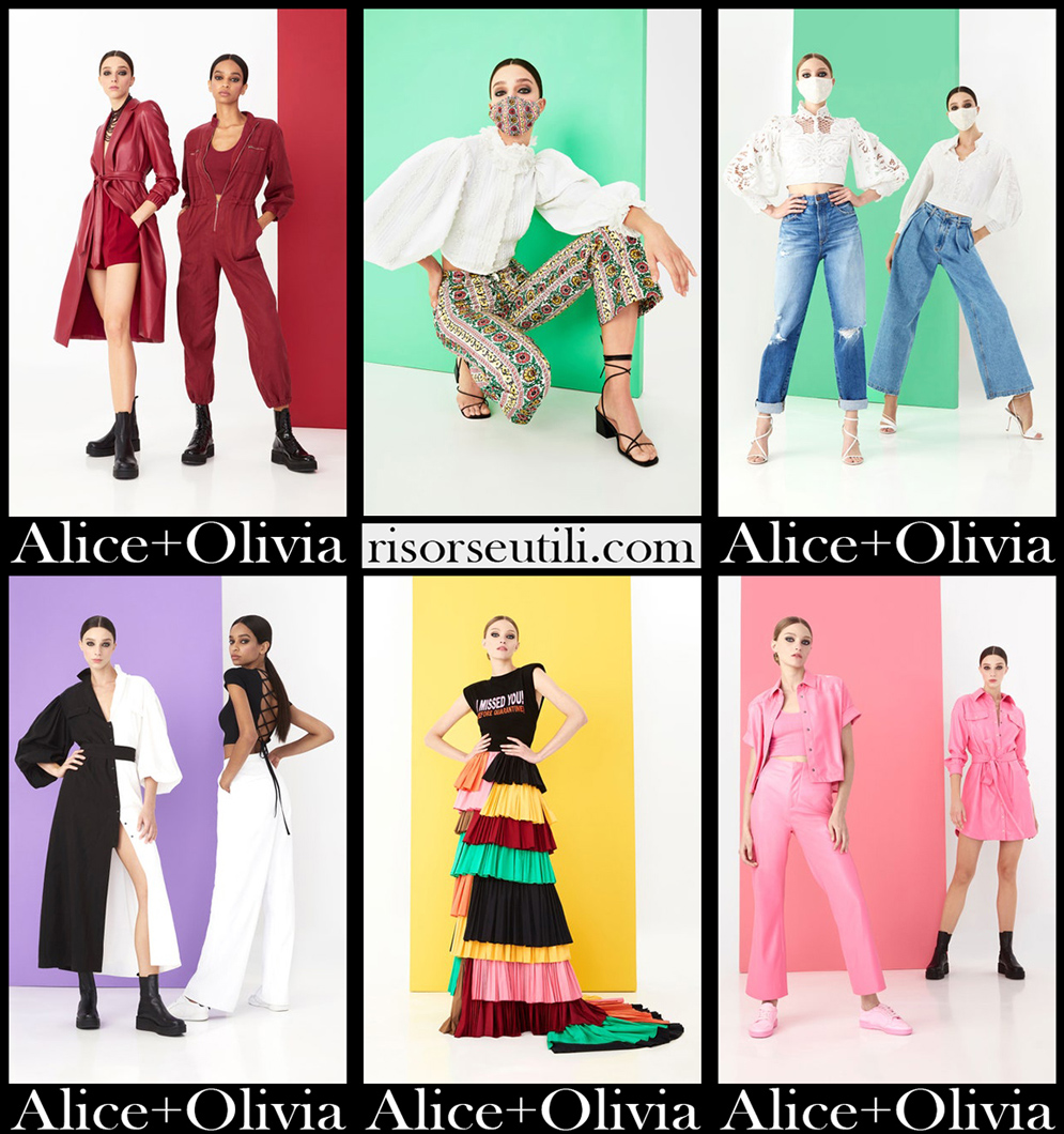 Alice Olivia spring summer 2021 fashion collection womens