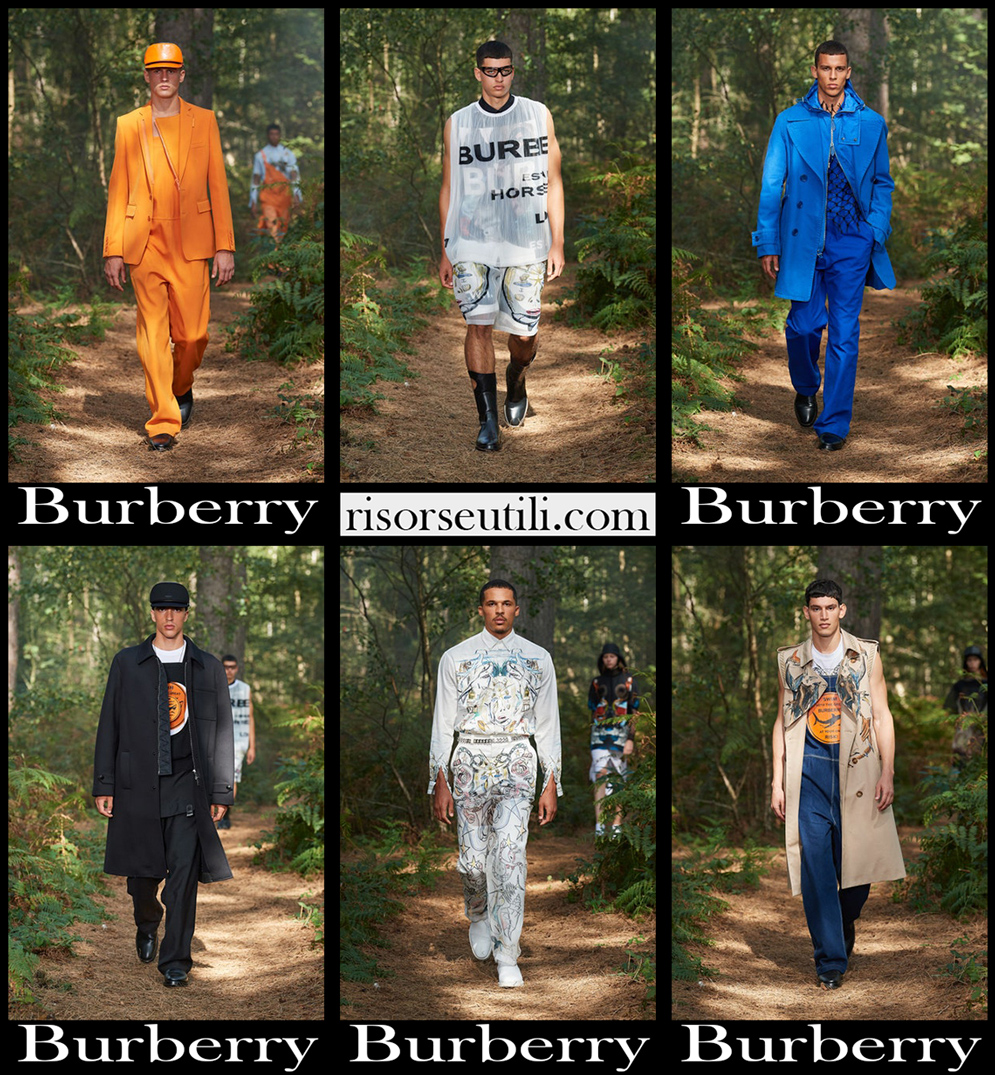 Burberry spring summer 2021 fashion collection men's