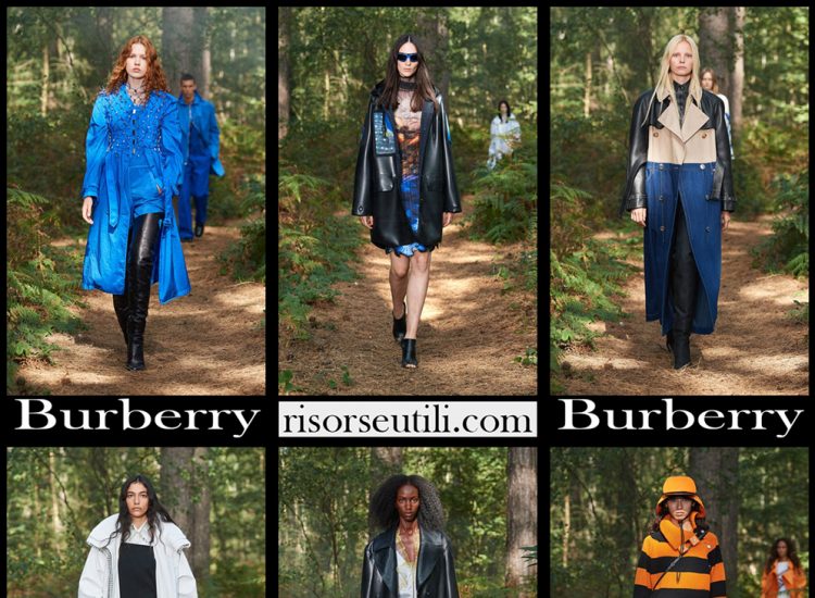 Burberry spring summer 2021 fashion collection womens