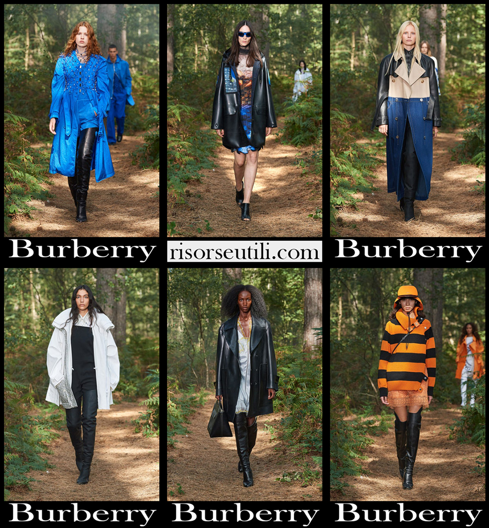 Burberry spring summer 2021 fashion collection womens