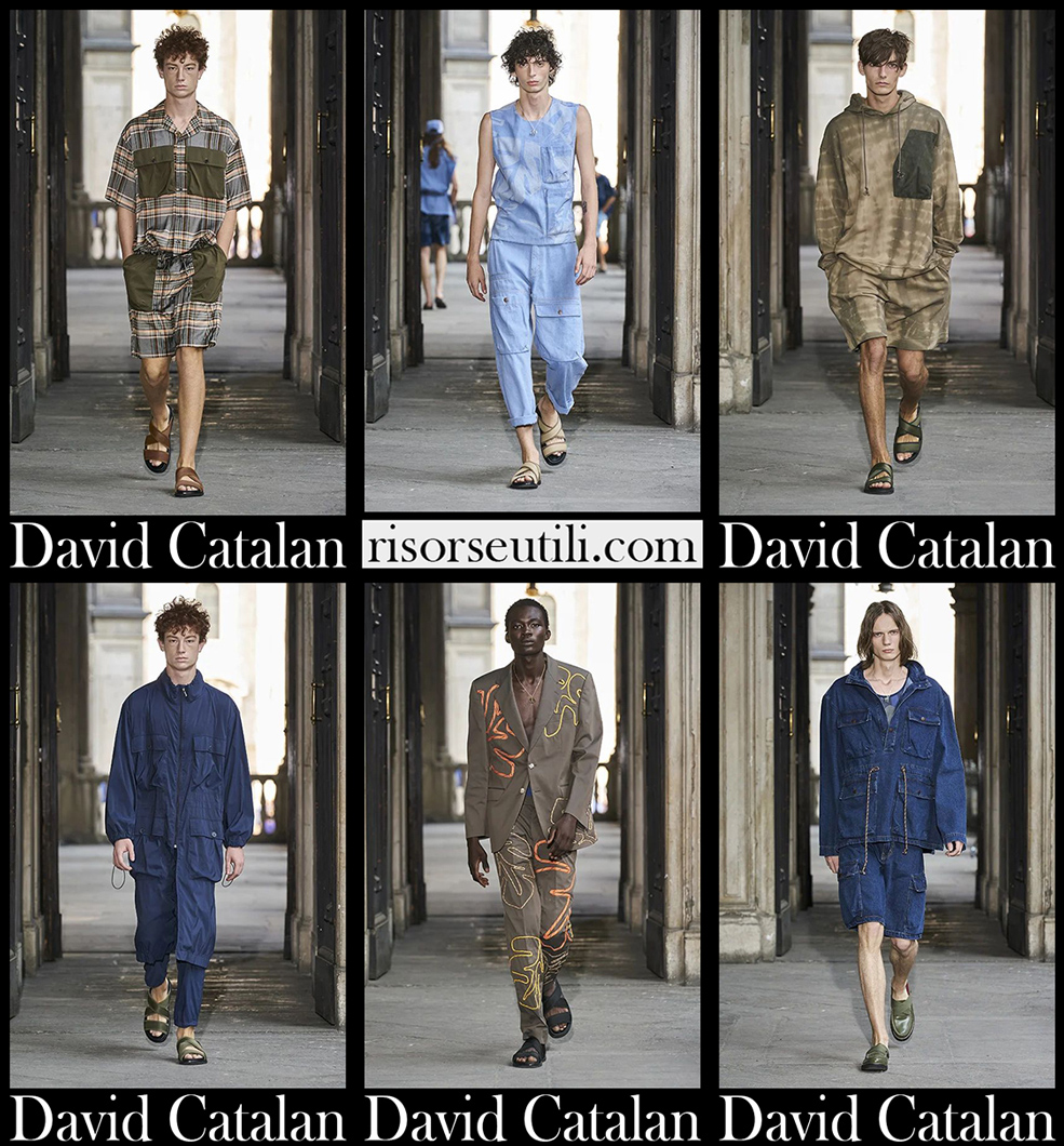 David Catalan spring summer 2021 fashion collection mens