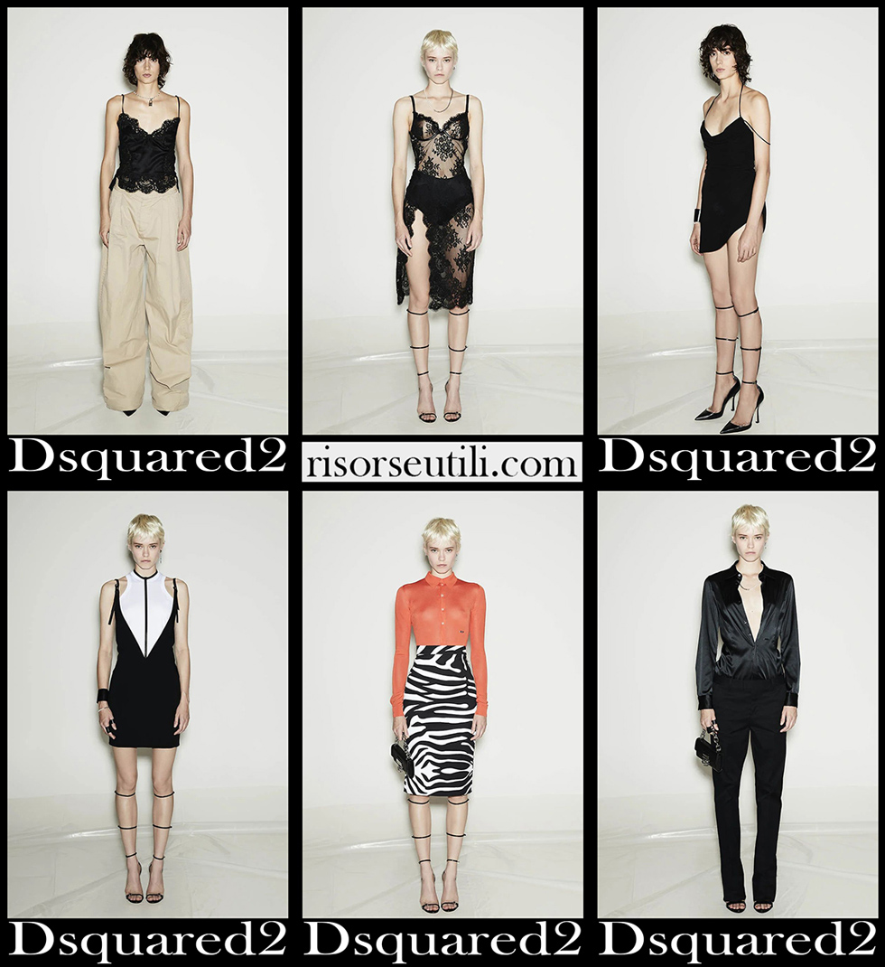 Dsquared2 spring summer 2021 fashion collection womens Dsquared2 spring summer 2021 fashion collection womens