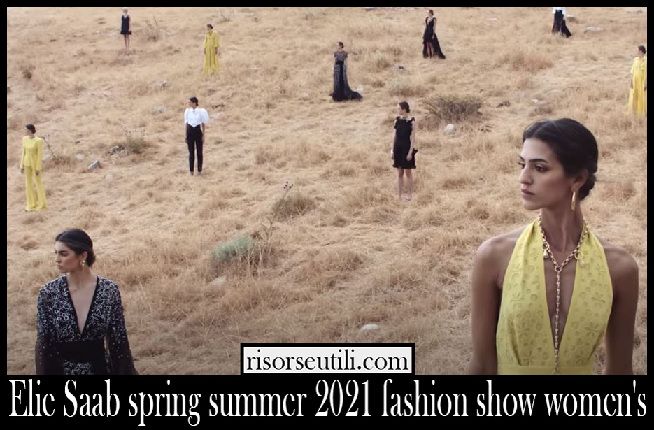 Elie Saab spring summer 2021 fashion show womens