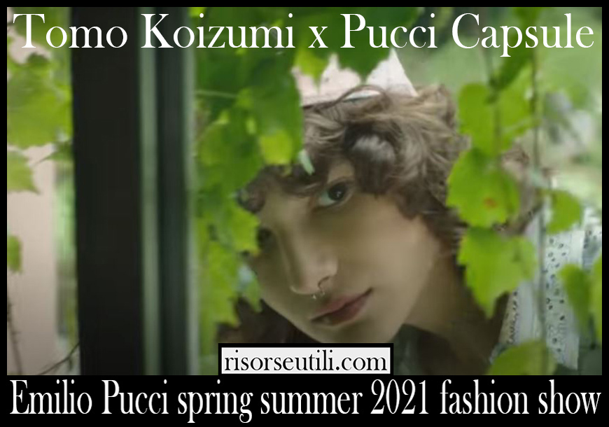 Emilio Pucci spring summer 2021 fashion show capsule