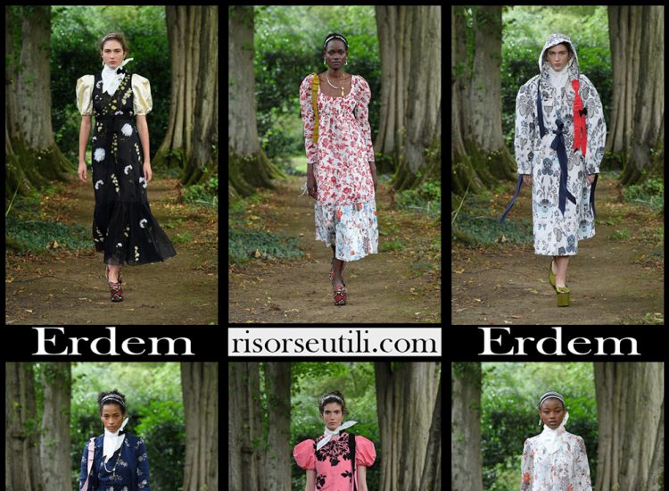 Erdem spring summer 2021 fashion collection womens