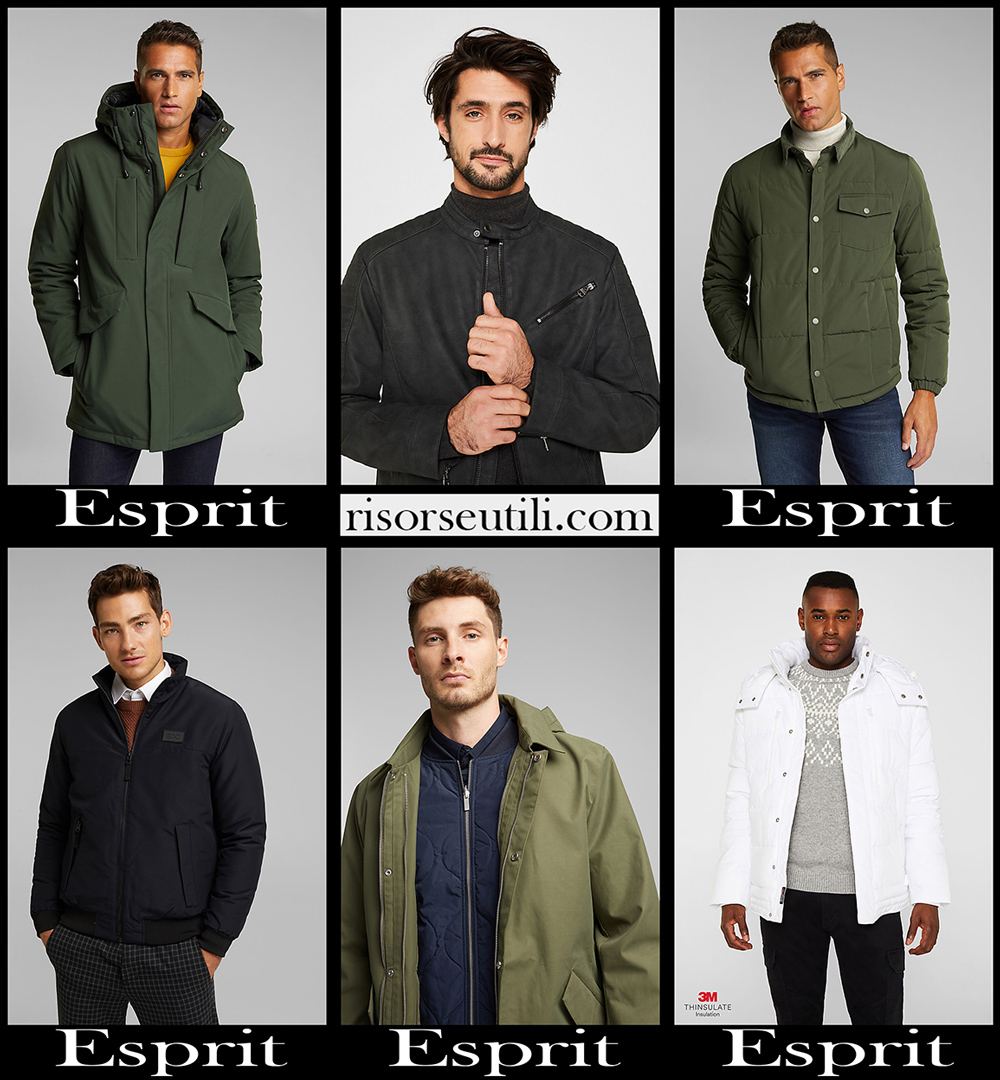 Esprit jackets 20 2021 fall winter mens collection