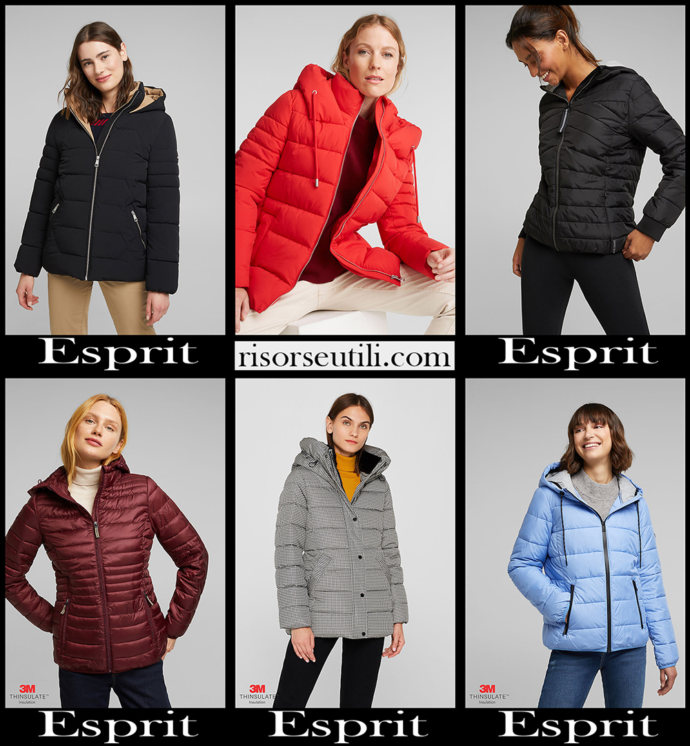 Esprit jackets 20 2021 fall winter womens collection