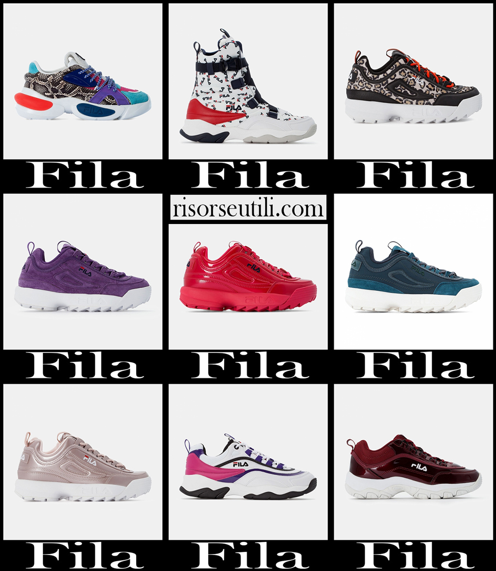 Fila shoes 20 2021 fall winter womens collection