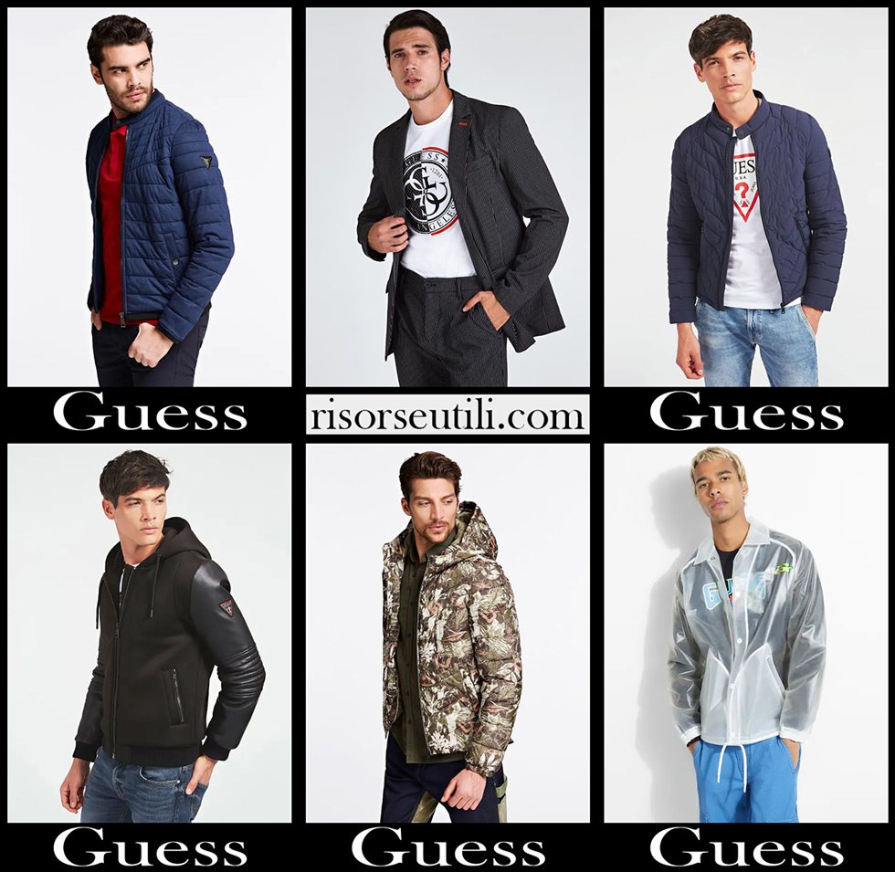 Guess jackets 20-2021 fall winter men's collection