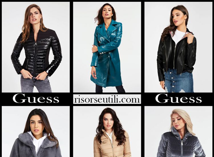 Guess jackets 20 2021 fall winter womens collection