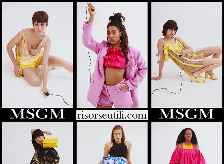 MSGM spring summer 2021 fashion collection womens