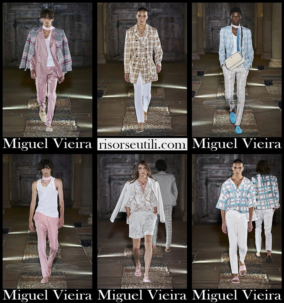 Miguel Vieira spring summer 2021 fashion collection mens