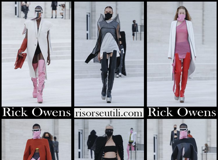 Rick Owens spring summer 2021 fashion collection womens