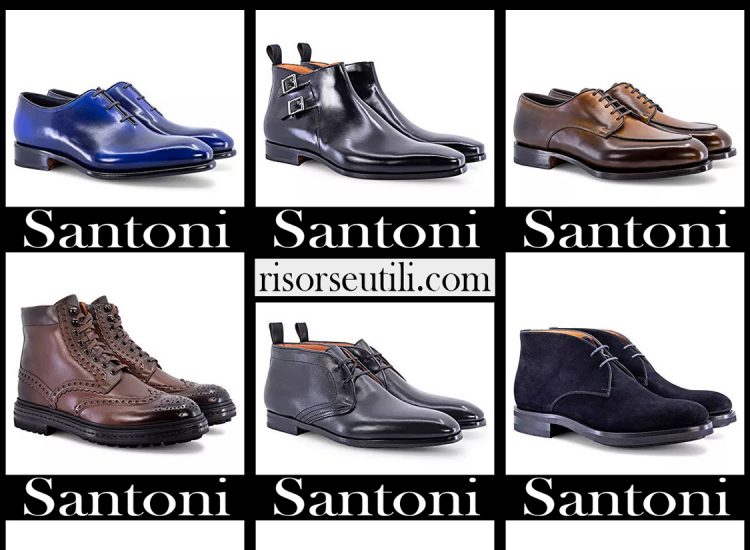 Santoni shoes 20 2021 fall winter mens collection