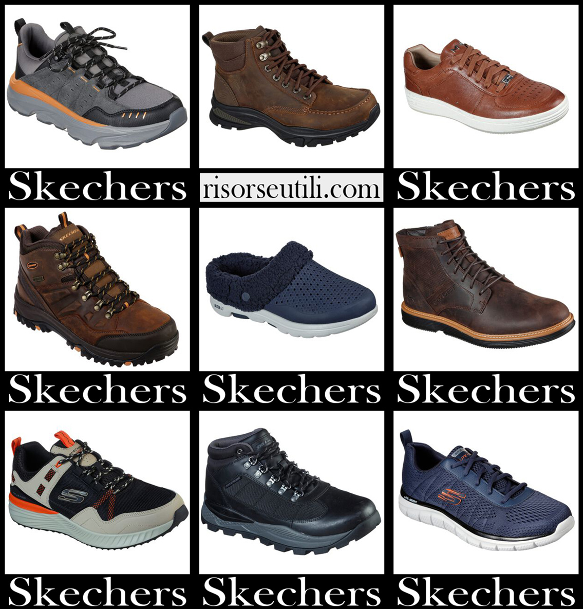 Skechers shoes 20 2021 fall winter mens collection