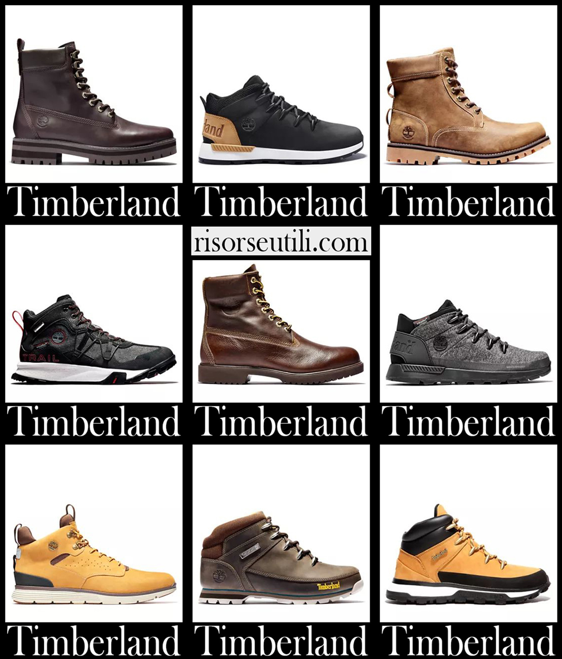 Timberland shoes 20 2021 fall winter mens collection