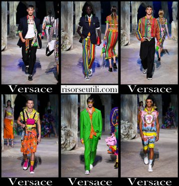 Versace spring summer 2021 fashion collection men’s