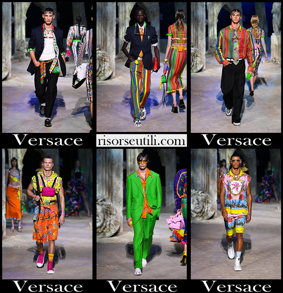 Versace spring summer 2021 fashion collection mens