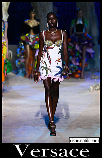 Versace spring summer 2021 fashion collection womens 2 Versace spring summer 2021 fashion collection womens 2