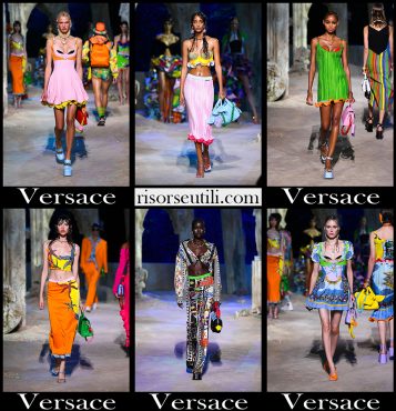 Versace spring summer 2021 fashion collection women’s