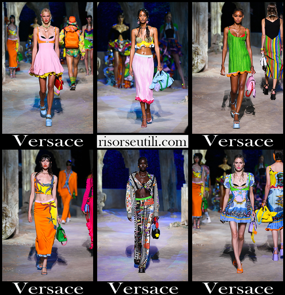 Versace spring summer 2021 fashion collection womens Versace spring summer 2021 fashion collection womens