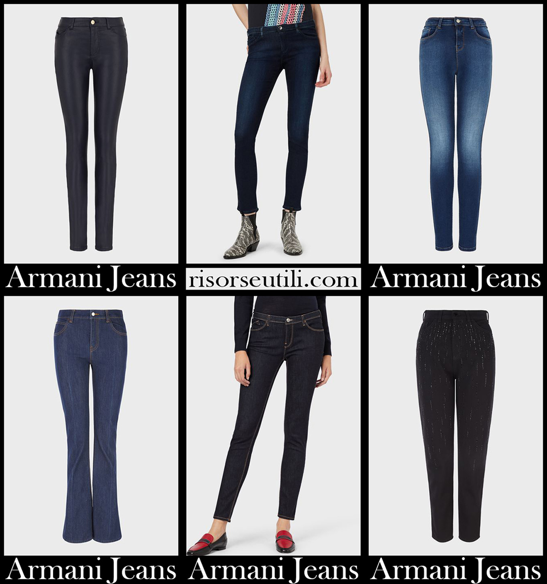 New arrivals Armani jeans 2021 womens clothing