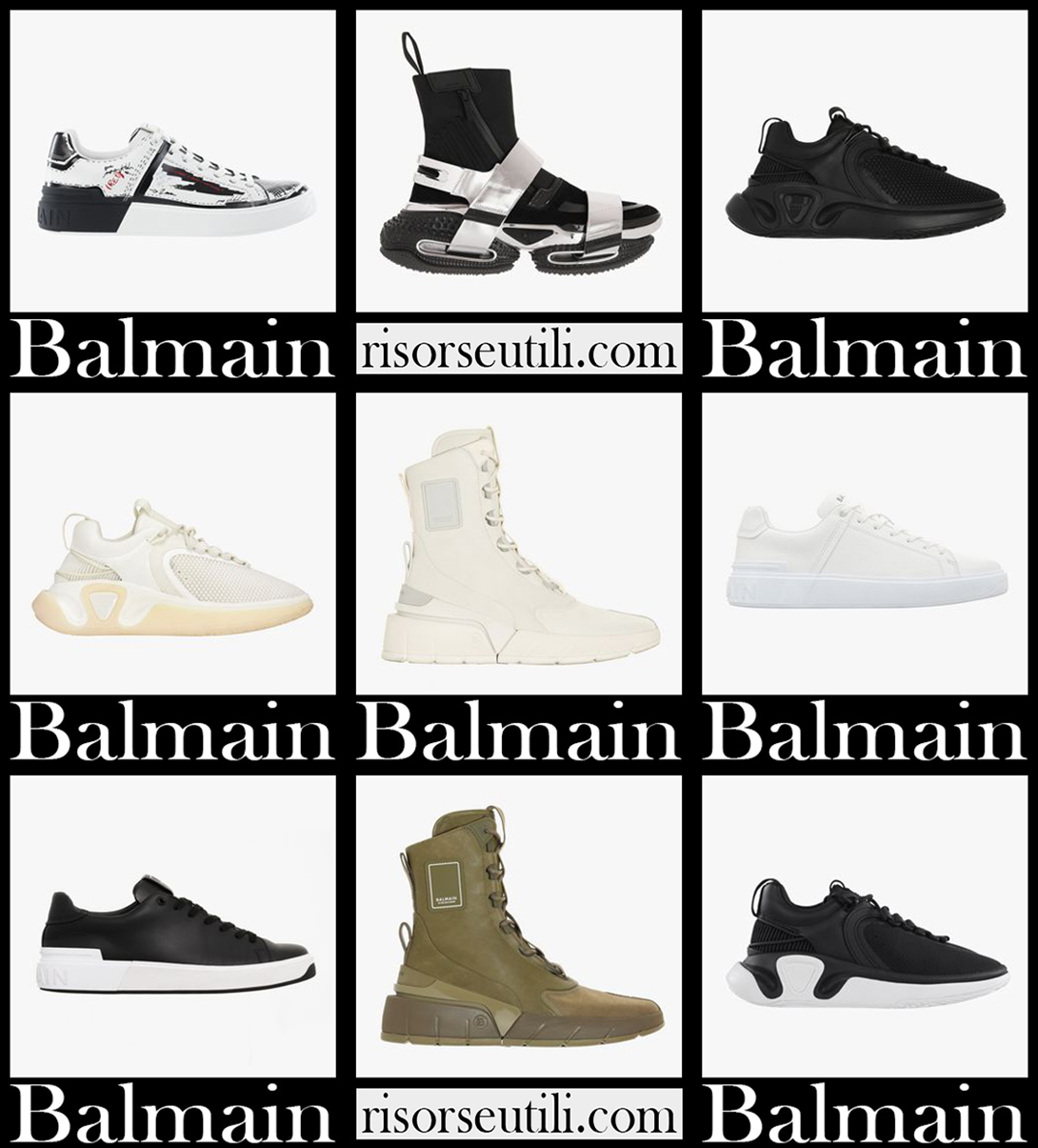 New arrivals Balmain sneakers 2021 mens shoes