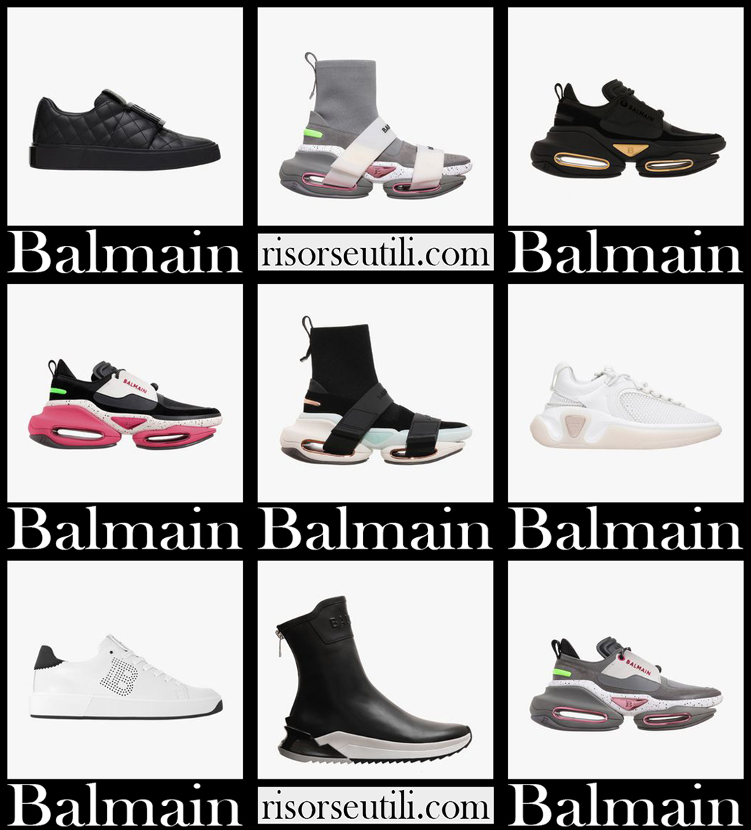 New arrivals Balmain sneakers 2021 womens shoes