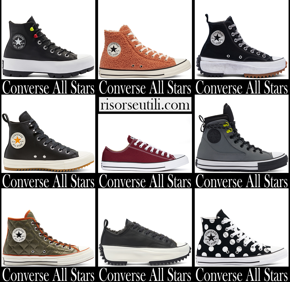 New arrivals Converse sneakers 2021 womens All Stars