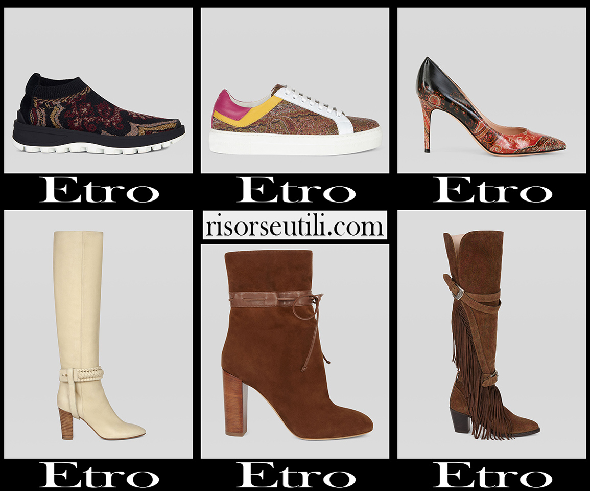 New arrivals Etro shoes 2021 womens footwear