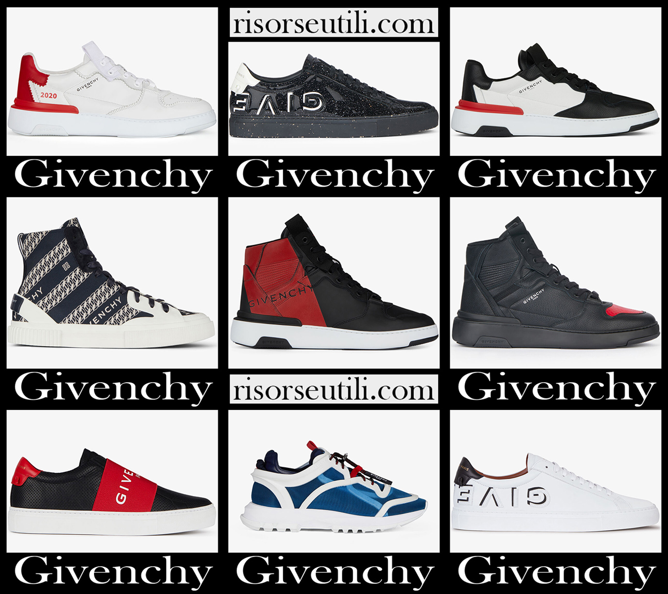 New arrivals Givenchy sneakers 2021 mens shoes