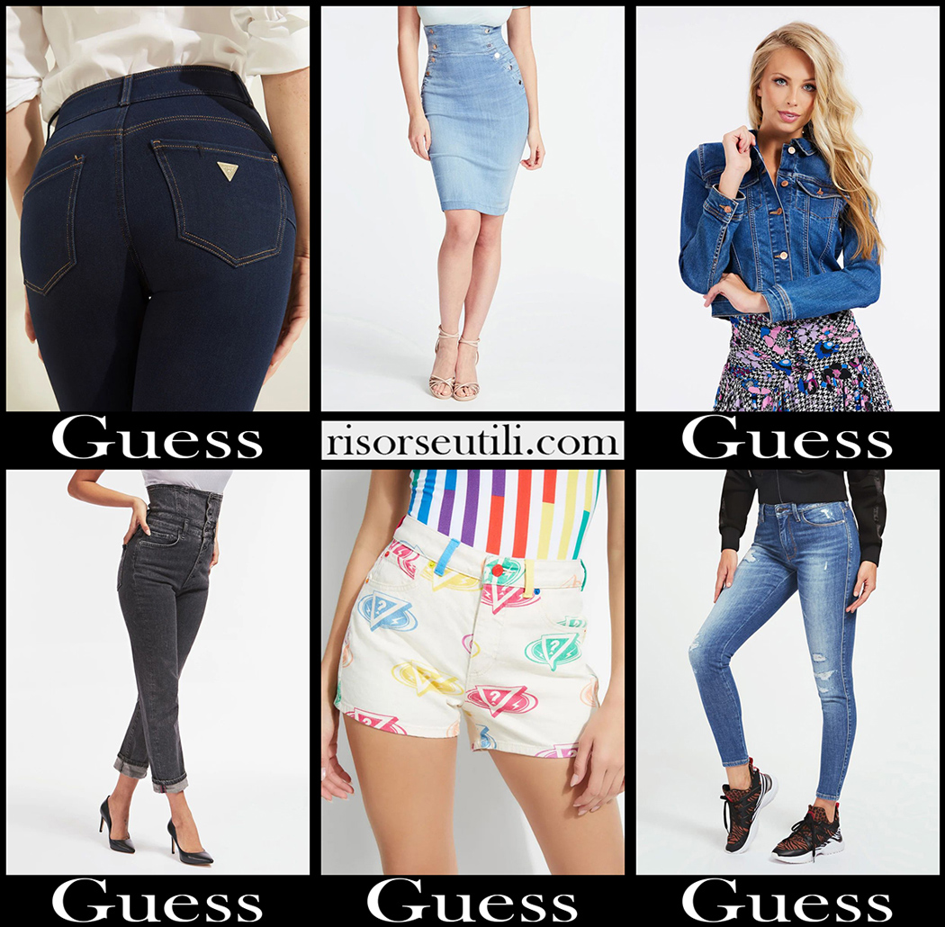 New arrivals Guess jeans 2021 fall winter womens