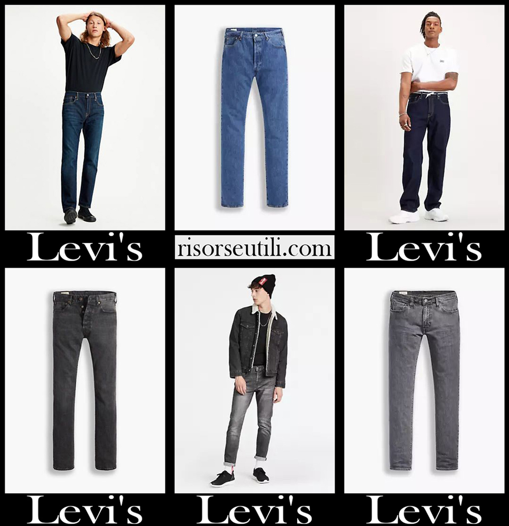 New arrivals Levis jeans 2021 denim mens clothing