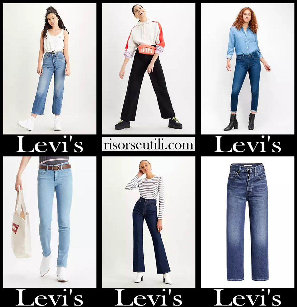 New arrivals Levis jeans 2021 denim womens clothing