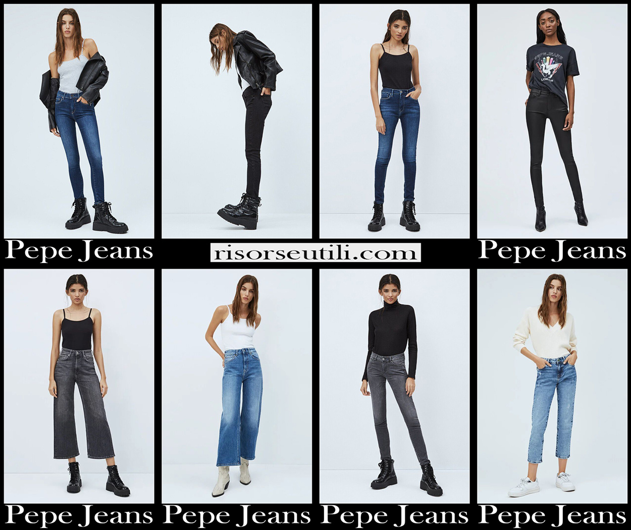 New arrivals Pepe Jeans 2021 womens clothing denim