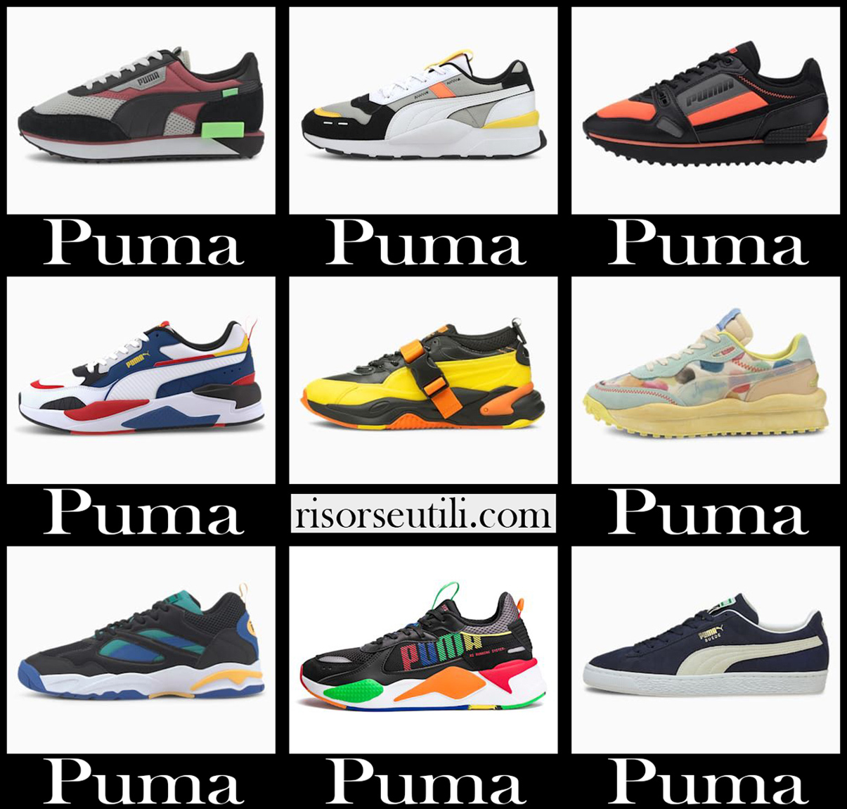 New arrivals Puma sneakers 2021 mens shoes