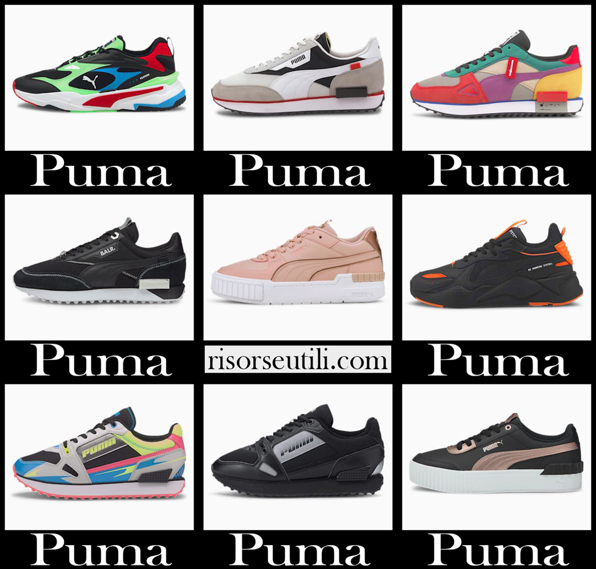 New arrivals Puma sneakers 2021 womens shoes