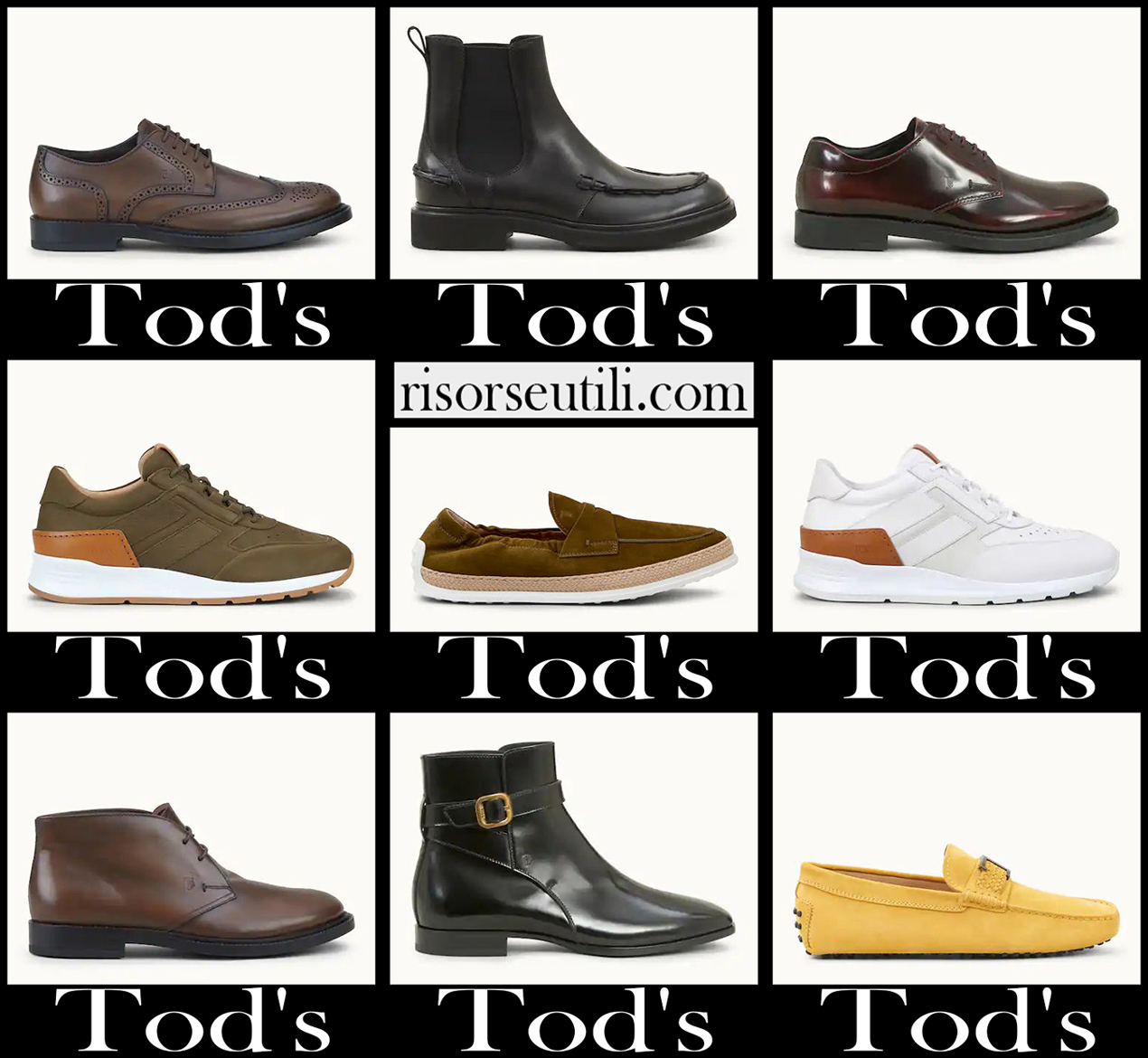 New arrivals Tods shoes 2021 mens footwear