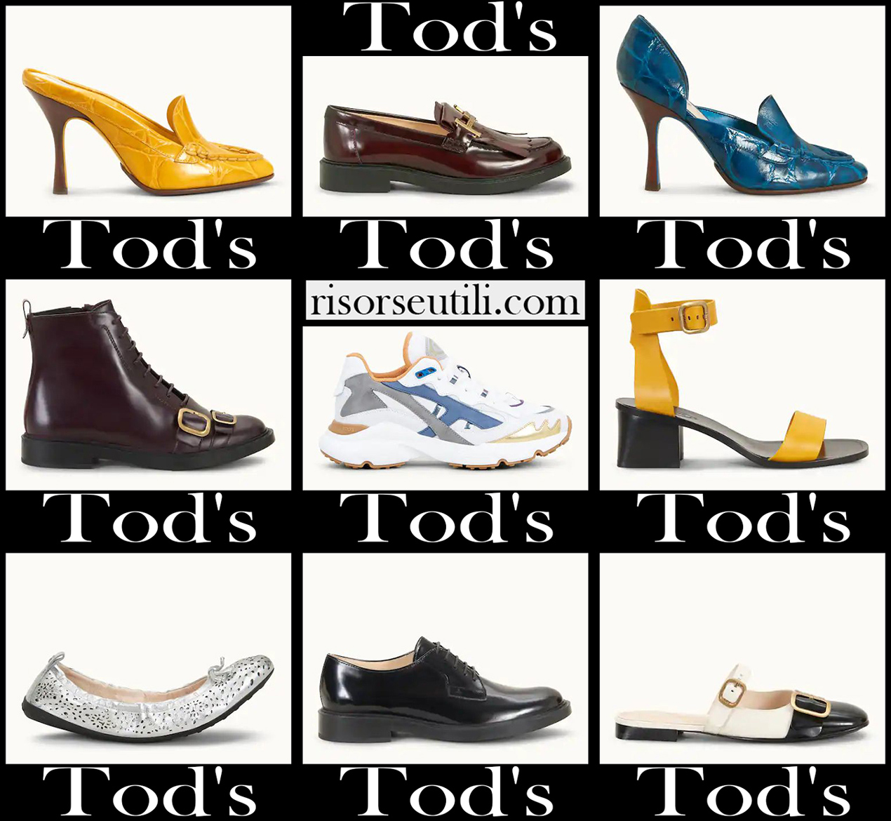 New arrivals Tods shoes 2021 womens footwear