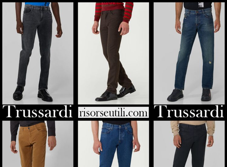 New arrivals Trussardi jeans 2021 mens clothing denim