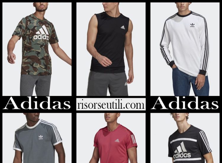 New arrivals Adidas t shirts 2021 mens clothing